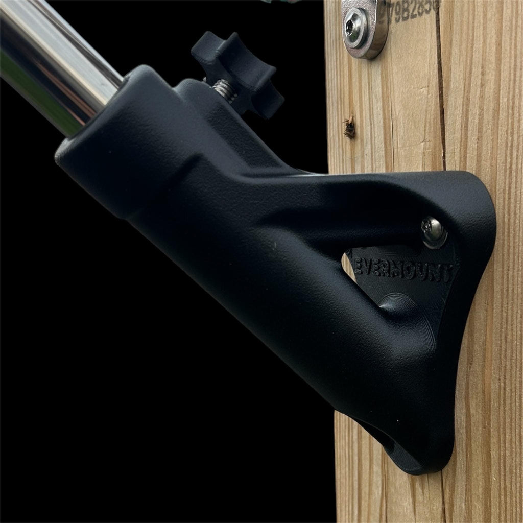 Poly/Carbon, 1" Flagpole Mount