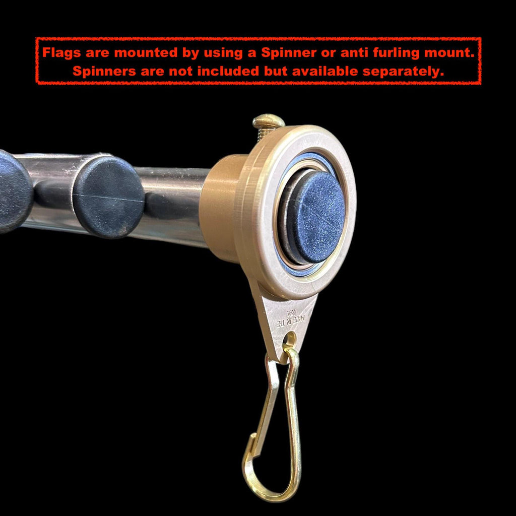 1” Heavy Duty 316 STAINLESS flag pole