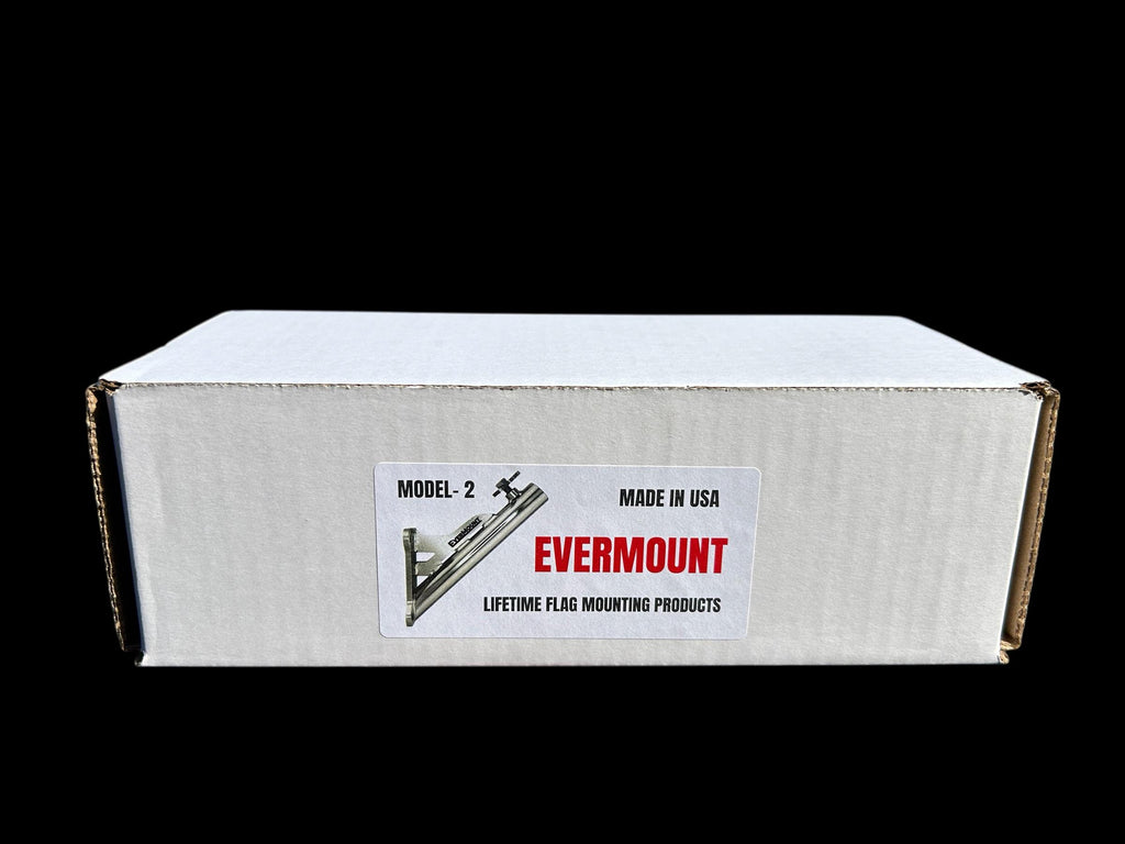 MODEL-2, 1" STAINLESS Flagpole Mount