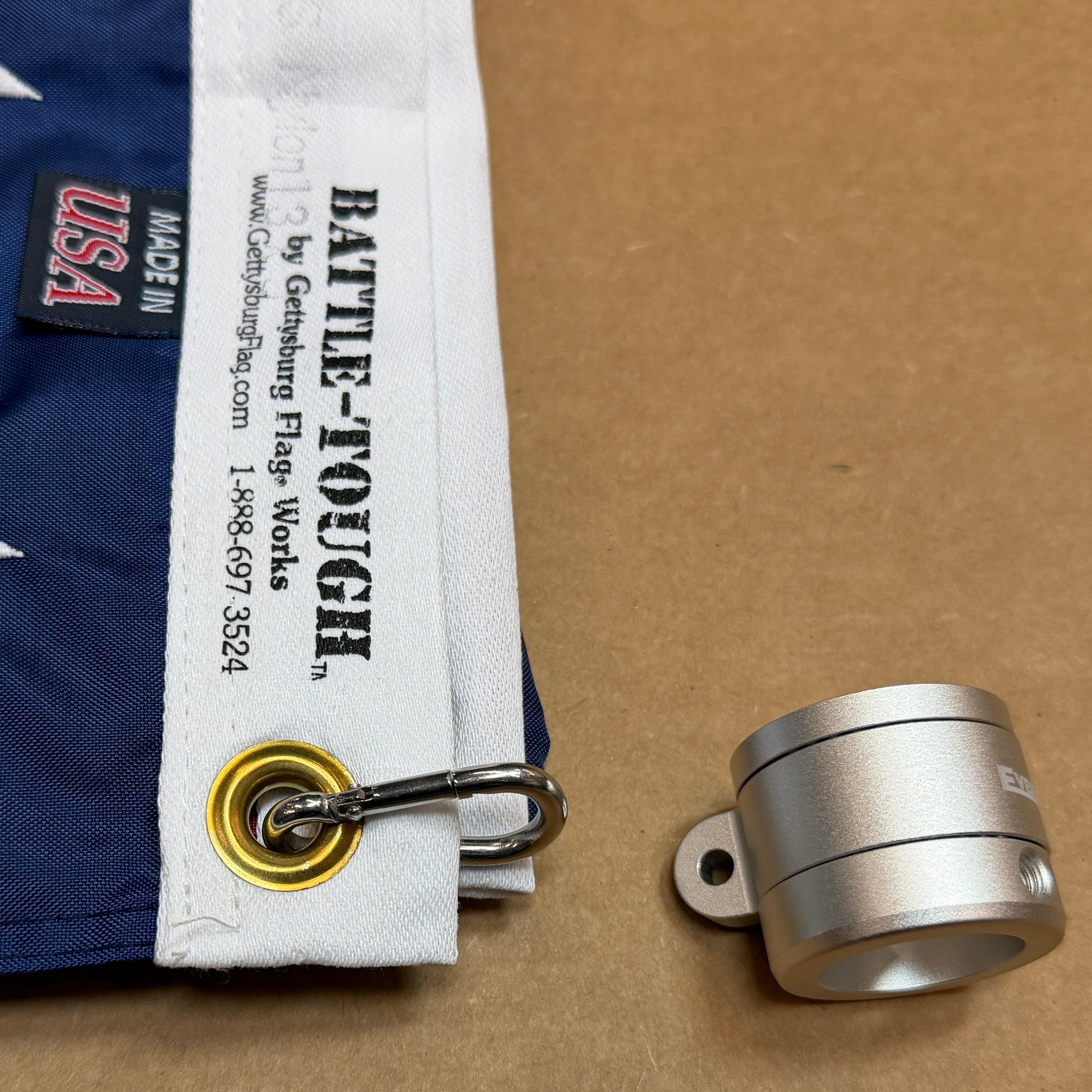 Aluminum Ball Bearing Flag Flagpole Spinners