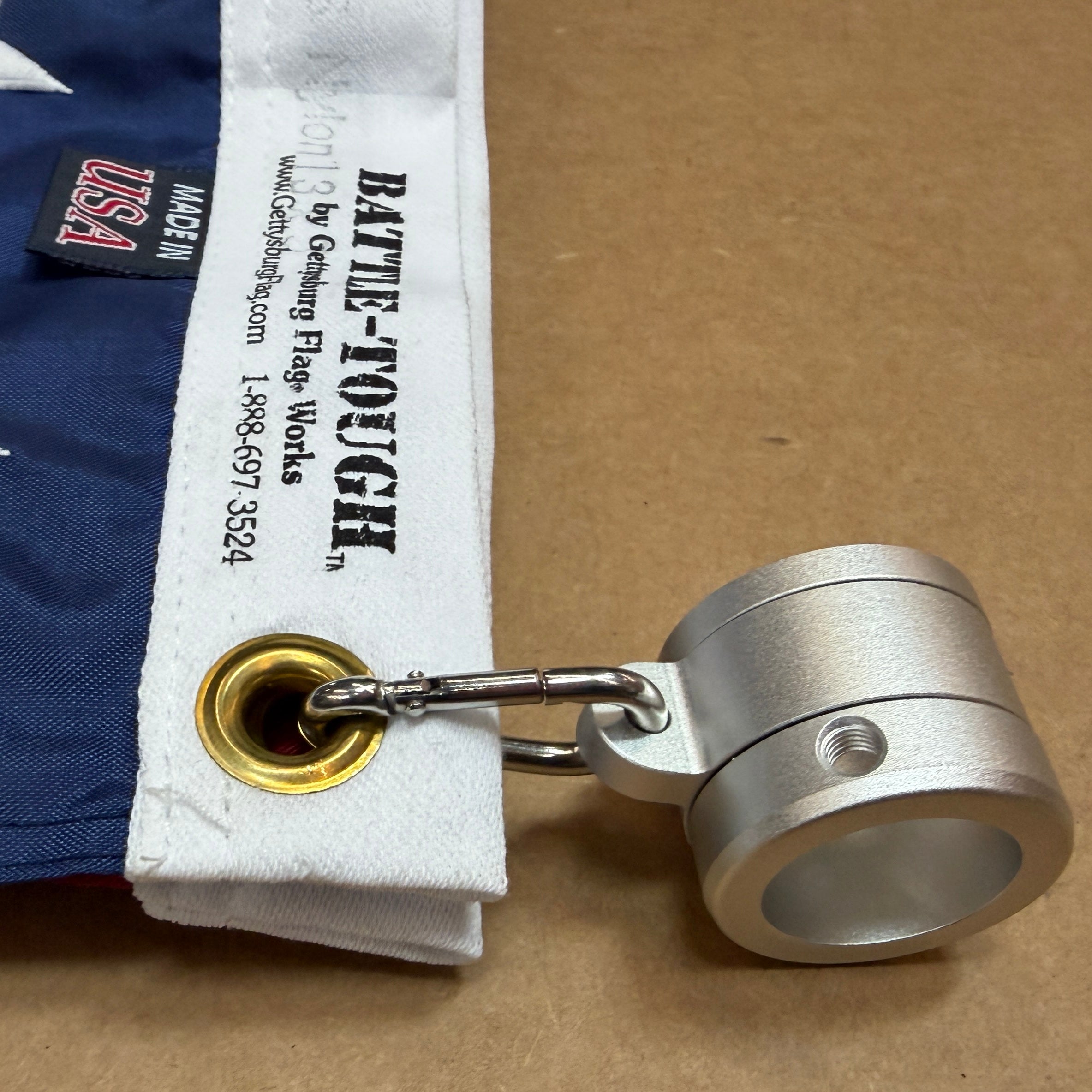 Aluminum Ball Bearing Flag Flagpole Spinners