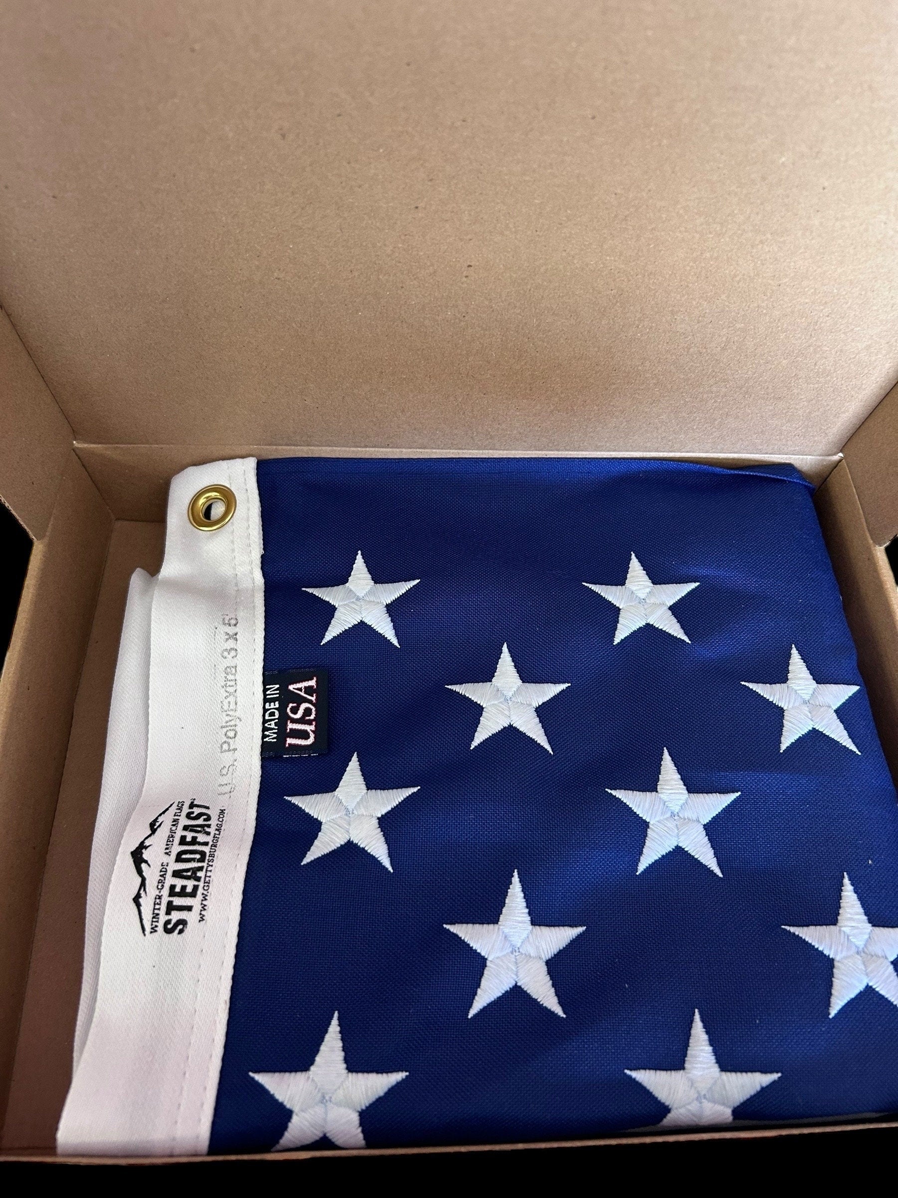 3'x5' Gettysburg Flag Works Steadfast® Winter Grade American Flag