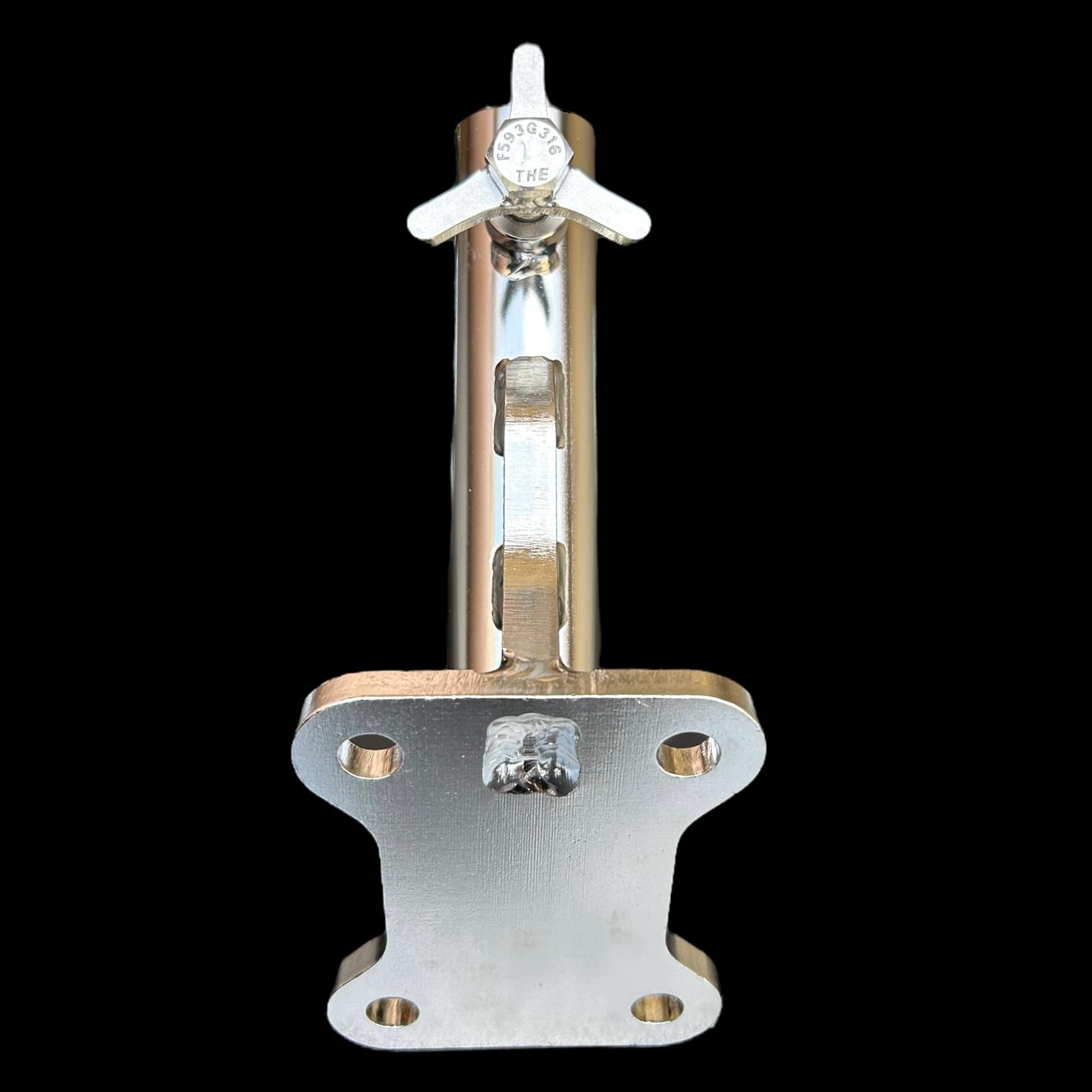 Model 4, 1" STAINLESS Flagpole Mount